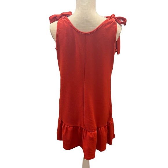 NWT Green Envelope Tie Shoulder Dress | Size Large - Picture 2 of 8